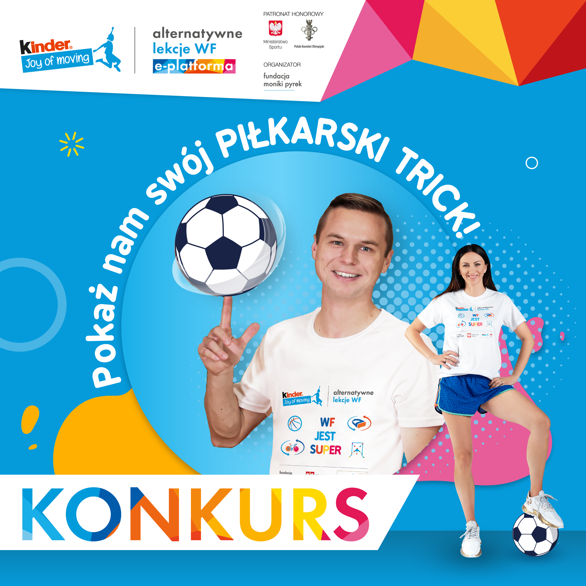 konkurs – piłkarski trick