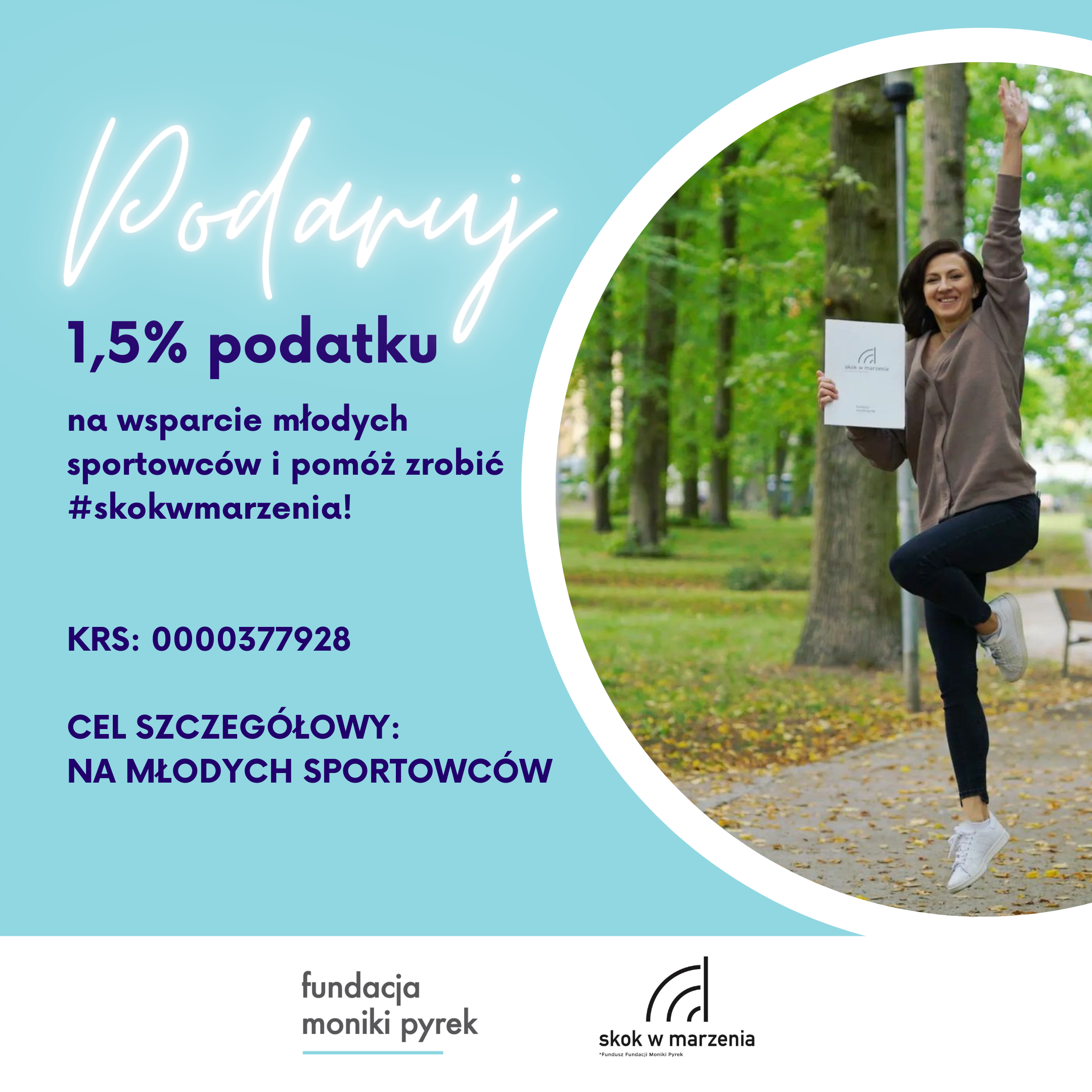 Przekaż 1,5% podatku, wspieraj sportowców!