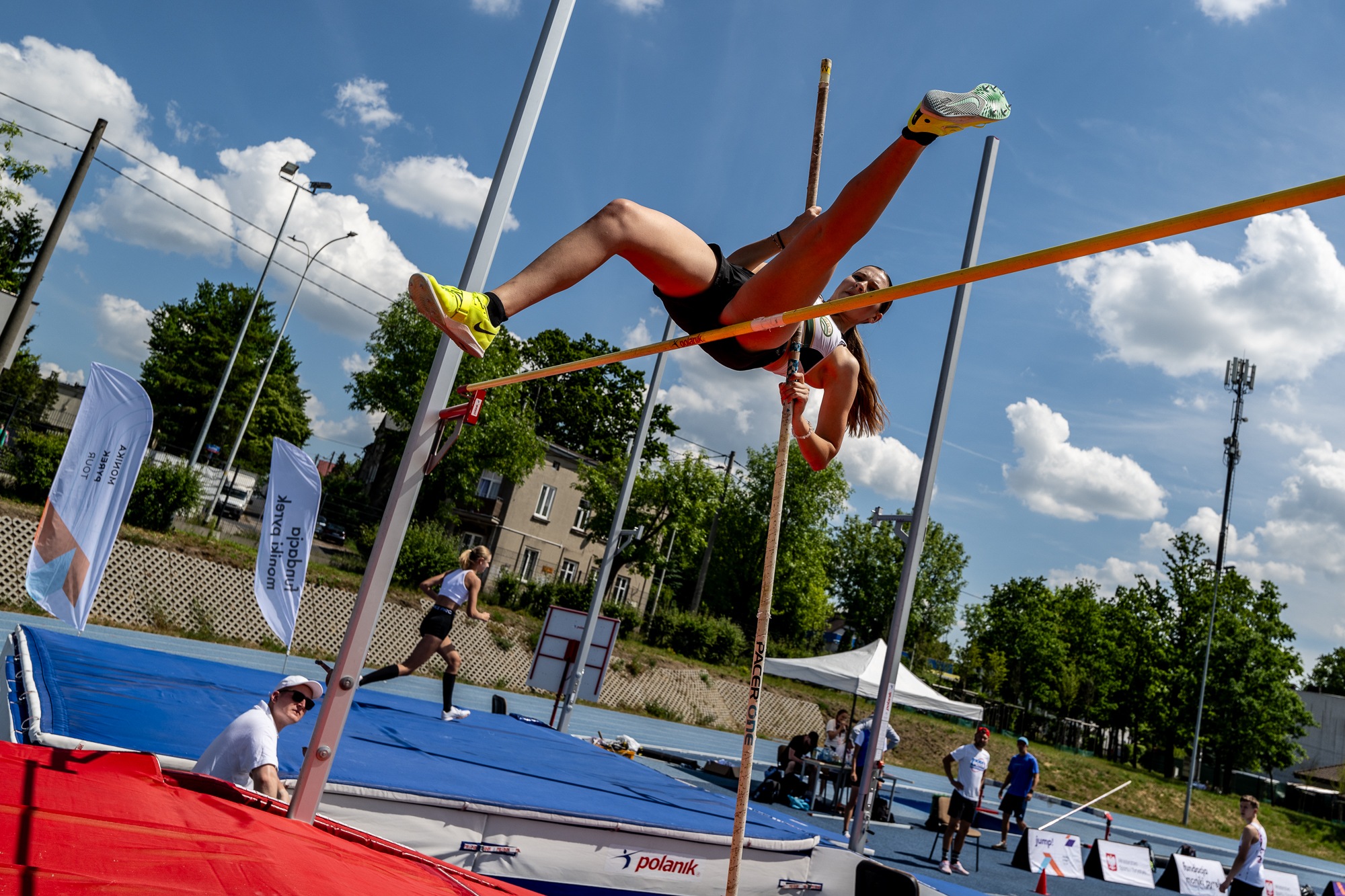 Wysokie skakanie – Monika Pyrek Tour w Łodzi